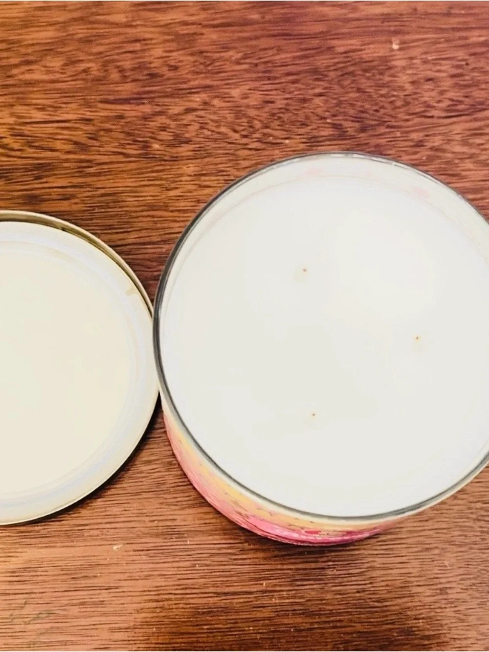 Bath & Body Works Aurora Decorative Pink and Gold Jar Candle